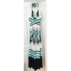 NWT BCBGMaxazria Silk Maxi Dress Sz 6